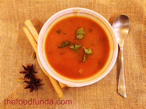 Tomato Shorba Recipe-Spiced Indian Tomato Soup | Dhania Tamatar Ka ...