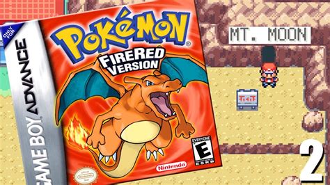 TRIP TO MT. MOON! POKEMON FIRE RED! #2 - YouTube