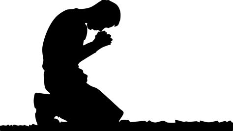 Praying Hands Prayer Man Silhouette Clip art - pray png download - 1608*906 - Free Transparent ...