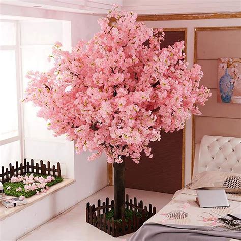 Cerezo artificial 1,2 mts - Plantas Artificiales | Artificial cherry blossom tree, Blossom trees ...