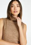 Turtleneck Sweater Dress in Brown Spacedye - Get great deals at ShoeDazzle