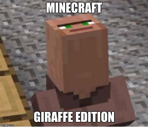 Minecraft Villager Looking Up - Imgflip