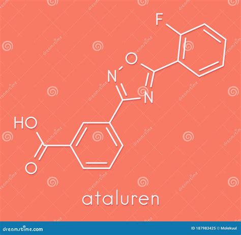 Ataluren Genetic Disorder Drug. Used In Treatment Of Cystic Fibrosis And Duchenne Muscular ...