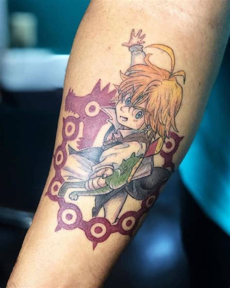 23 Incredible Meliodas Tattoo Ideas | Tattoos, Seven deadly sins tattoo, Black and grey tattoos