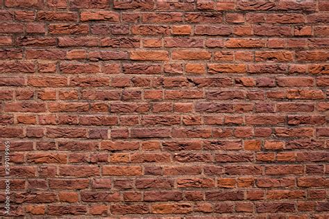 texture of red brick wall background Stock Photo | Adobe Stock