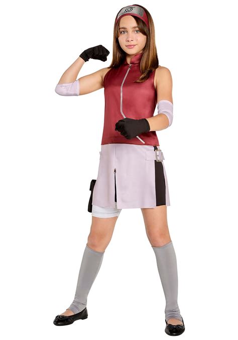 Naruto Shippuden Girl's Sakura Costume