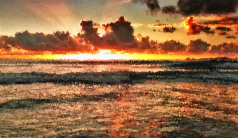 Ocean Sunset Clip Art Image - ClipSafari