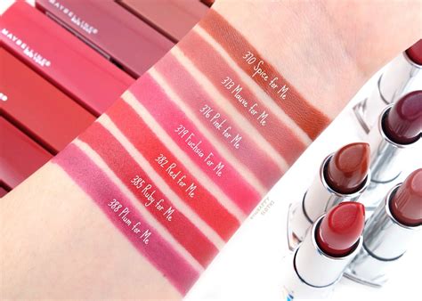 Maybelline | Made for All Lipstick by Color Sensational: Review and ...