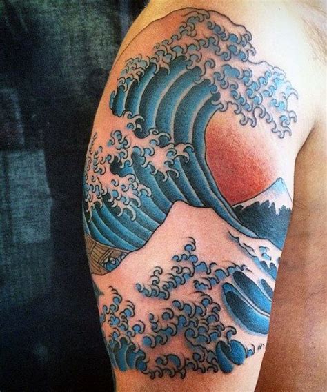 Top 60 Wave Tattoo Design Ideas - [2021 Inspiration Guide]