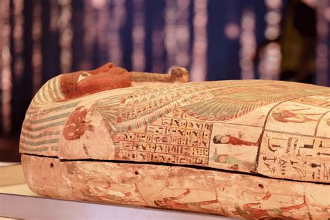 Photos: Ancient Egyptian sarcophagus now on display at Dubai Expo 2020 - Egypt Independent