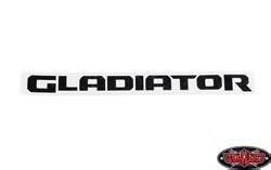 RC4WD Gladiator Rear Logo Decal for Axial 1/10 SCX10 III Jeep JT Gladiator