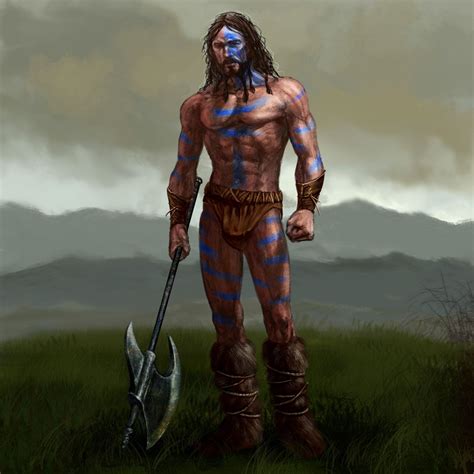 Pict warrior axeman | Pictish warrior, Celtic warriors, Warrior