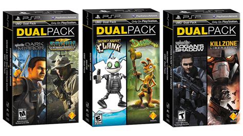 Playstation Portable Dual Packs Brings $15 Two-Game Bundles To Stores