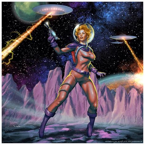 Retro Sci-Fi Cover by Valzonline on @DeviantArt | Scifi fantasy art, Sci fi art, Sci fi