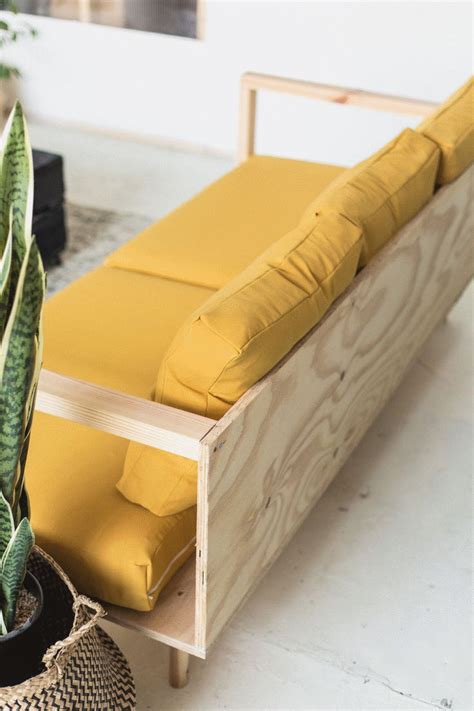 DIY Couch--How to Build and Upholster Your Own Sofa | Diy sofa, Wooden diy, Diy couch