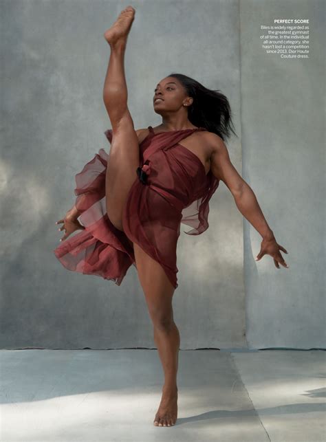 SIMONE BILES in Vogue Magazine, August 2020 – HawtCelebs