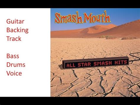 Smash Mouth - I'm A Believer (GUITAR BACKING TRACK) - YouTube