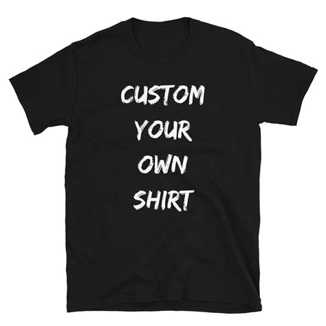 Custom And Personalized T-Shirts - Please Contact Us Before Ordering ...