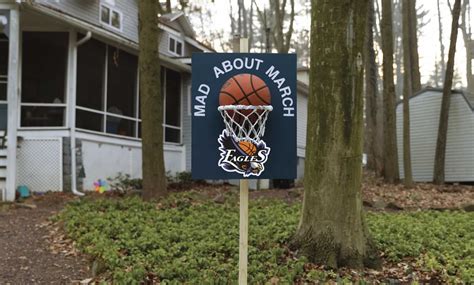 DIY Basketball Yard Sign - Homemade Sports Yard Sign | Arrow Fastener