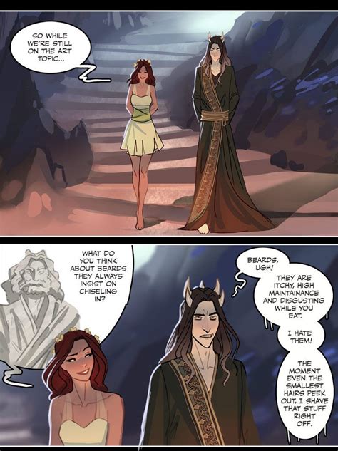 Linda Luksic Sejic/Sigeel — some hades and persephone nonsense Greek Mythology Humor, Greek And ...