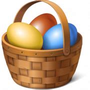 Easter Basket Bunny Transparent | PNG All
