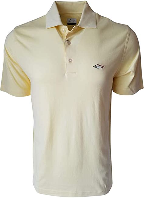 Greg Norman Mens Soft Cotton Golf Polo Shirts