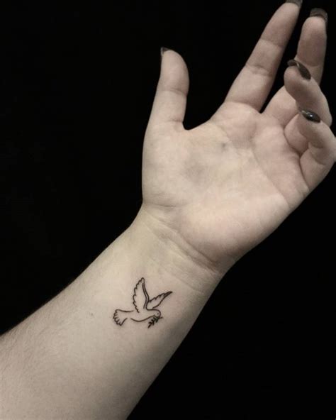 Urgent Peace Tattoos Because It Is What We Need Right Now | Small dove ...