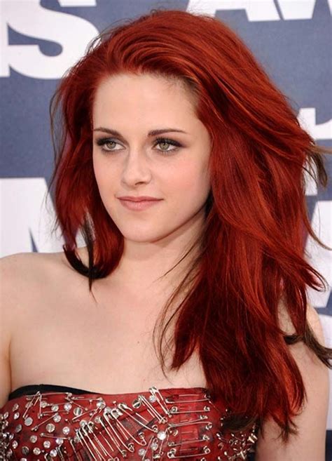 famous red headed stars | ... Angelina Jolie & Kristen Stewart try out red head trend, should ...