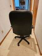 Leather office chair - Lee Real Estate & Auction Service