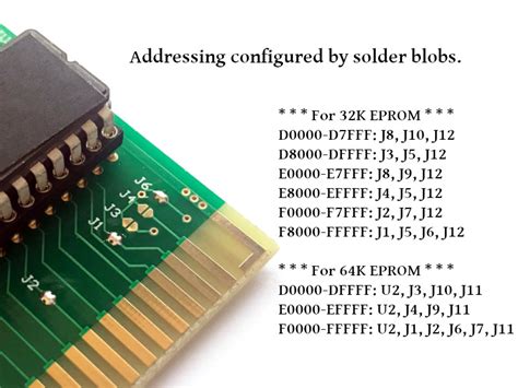 raphnet. - PCjr cartridge PCB for single 64K or 32K ROM