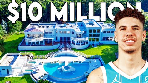 Inside LaMelo Ball's $10 Million MASSIVE Mega Mansion with Private Helipad - YouTube