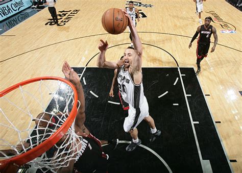 Video: Spurs' Manu Ginobili throws down poster dunk on Heat's Chris ...