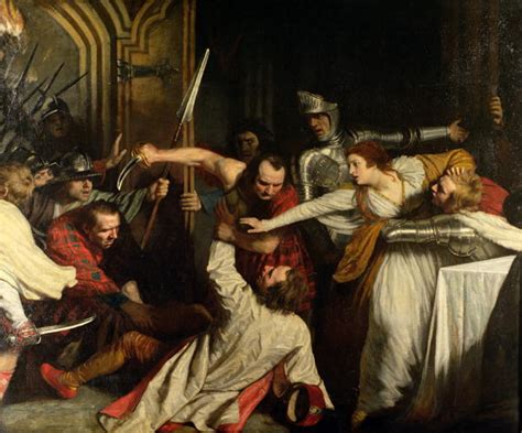 The Murder of Rizzio 1787 Painting | John Opie Oil Paintings