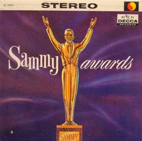 Sammy Davis Jr. – Sammy Awards (1960, Vinyl) - Discogs