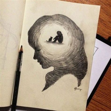 Cool Sad Drawing