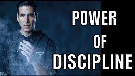 DISCIPLINE IN LIFE (ft. Akshay Kumar) - Motivational video | Akshay Kumar Inspirational speech ...