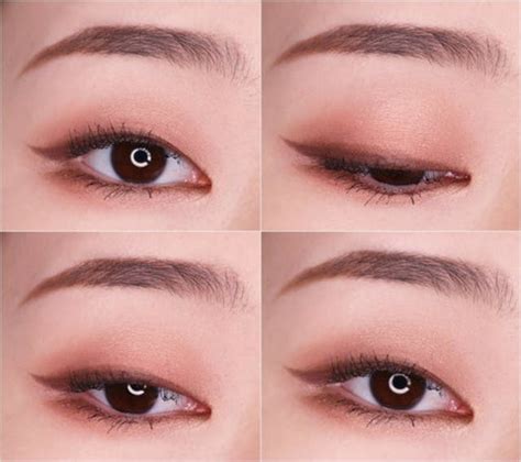 Natural Korean Eyeliner Styles - It's a makeup look inspired by kim ...