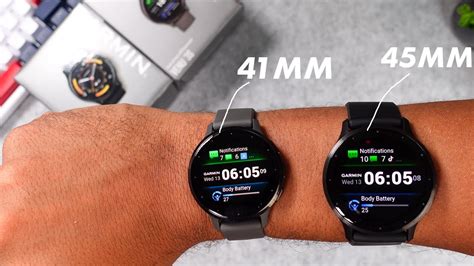 Garmin Venu 3 & Venu 3s Größenvergleich (45mm vs 41mm) - YouTube