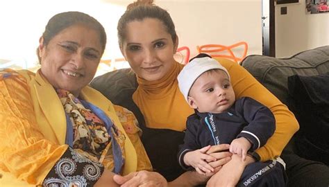 Sania Mirza shares adorable photo of son Izhaan, mother Nasima