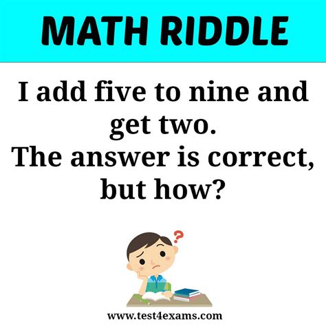 Funny Math Riddles That Will Blow Your Mind in 2024 | Math humor, Math riddles, Funny math riddles