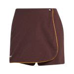 Quần adidas Logo Embroidered Mid Rise Golf Skorts - Shadow Brown JC6170