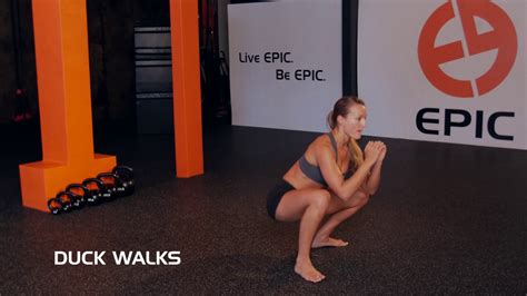 Duck Walk Exercise | EPIC Hybrid Training - YouTube