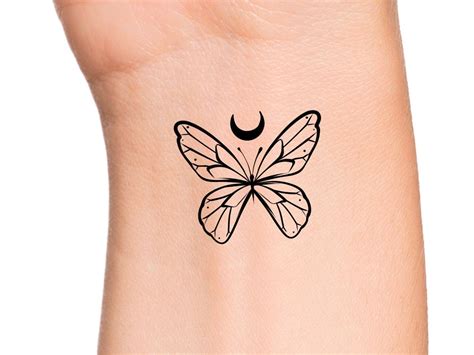 Share 70+ butterfly moon tattoo - in.coedo.com.vn