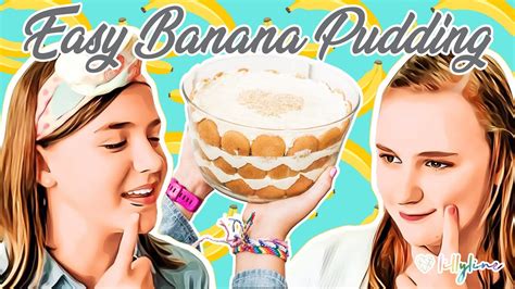We made EASY BANANA PUDDING 🍌// NO-BAKE Banana Pudding Recipe - YouTube