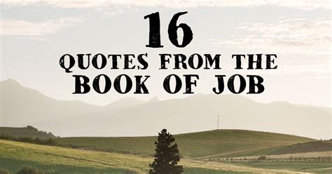 16 Quotes From The Book Of Job – Famous Bible Scriptures ...