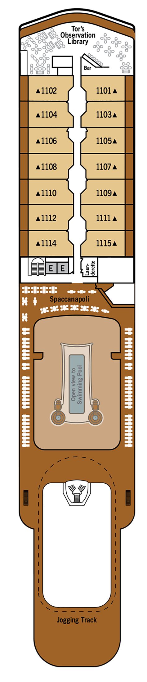 Silver Muse – Deck Plans - Planet Cruise