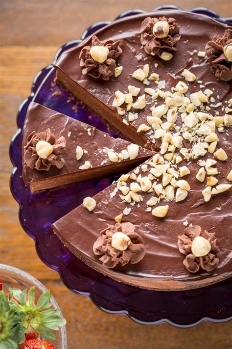 Chocolate Hazelnut Mousse Cake - Recipe Girl