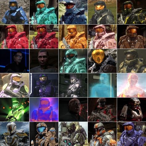 Red vs Blue Characters (Pictures) Quiz - By ecnal79