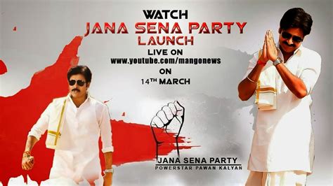 pawankalyan janasena: Watch Pawan Kalyan Janasena Party Launch live ...