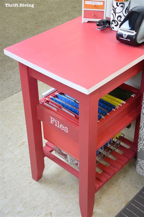 IKEA Kitchen Cart Makeover: How to Repurpose an IKEA Kitchen Cart | Kitchen cart makeover, Ikea ...
